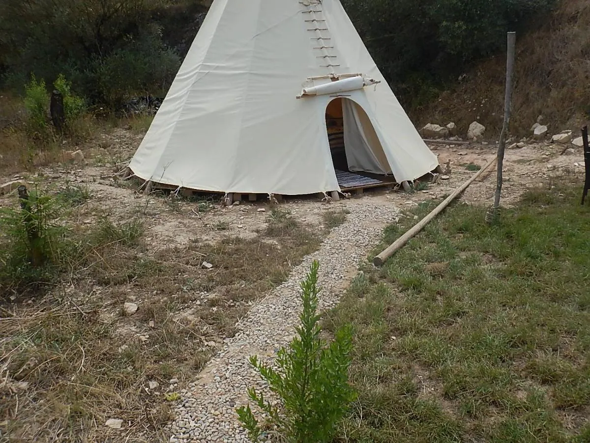 Campsite La Jacaranda Eco Relaxation Farm Hotel Corbera Spain